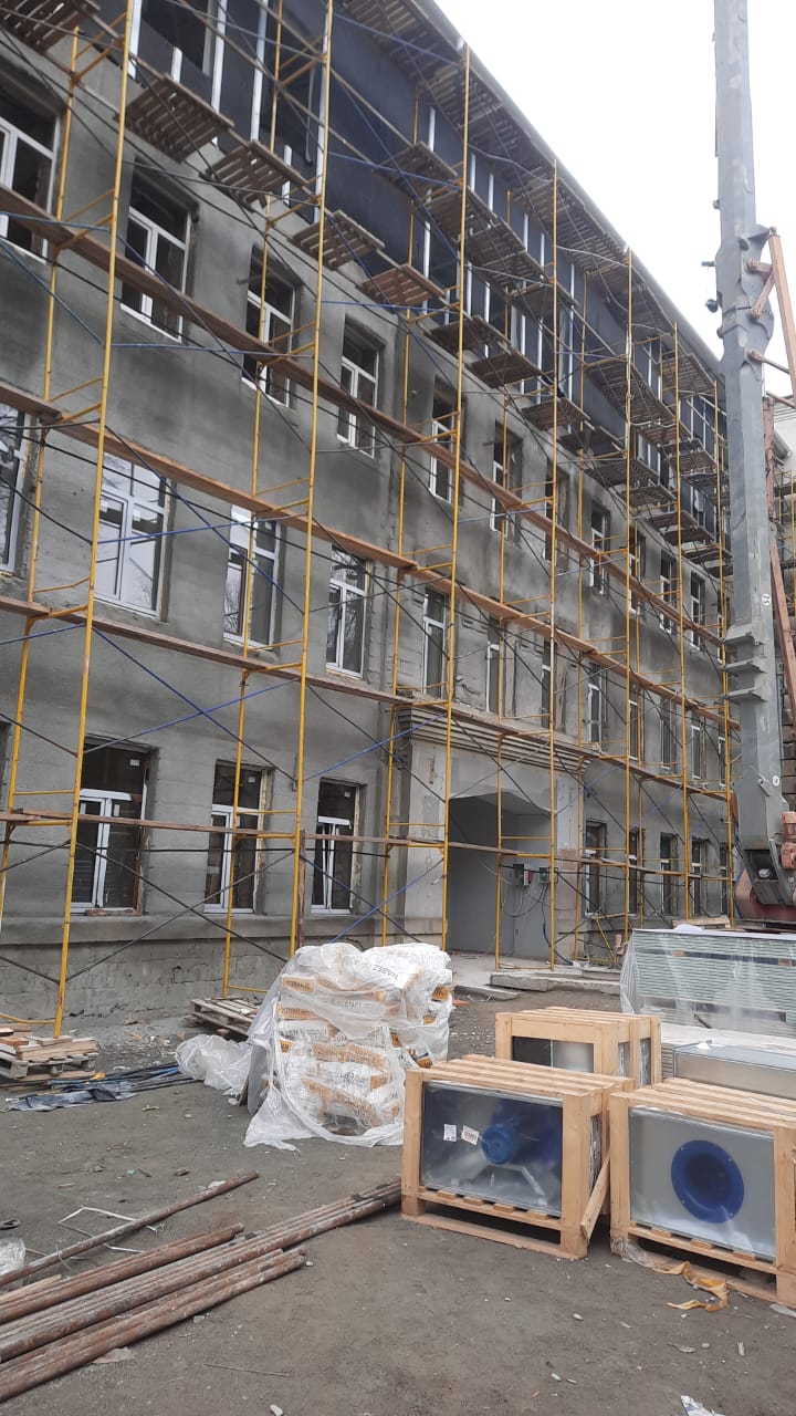 Новый корпус старейшей школы Кисловодска готовится к открытию.