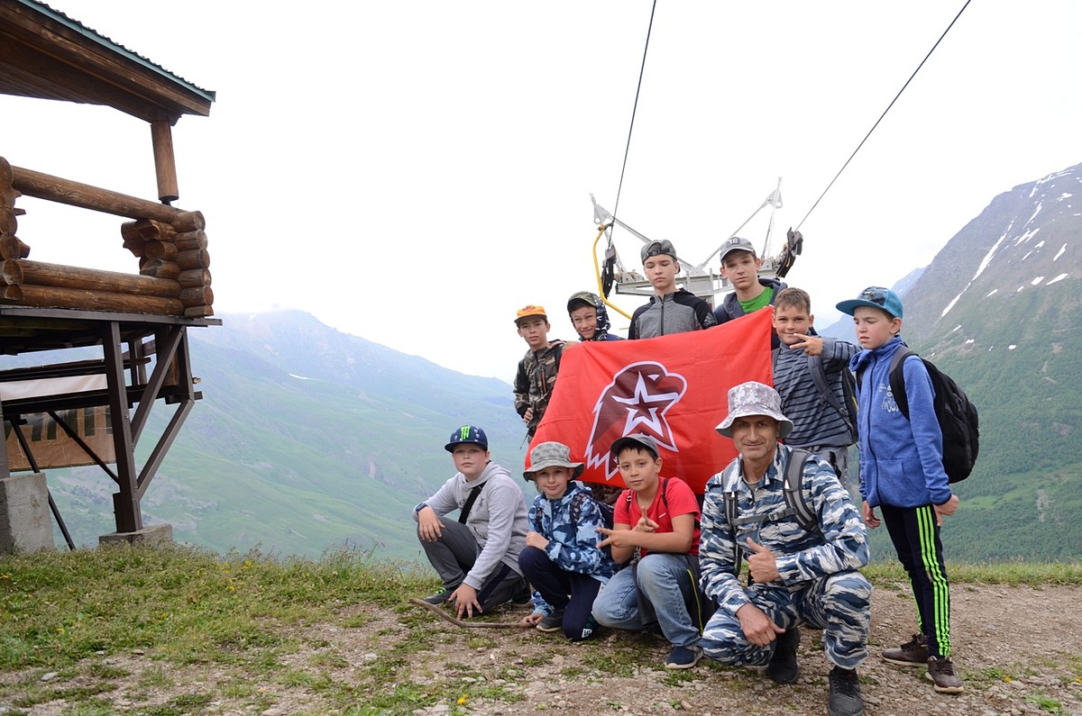 Кисловодские юнармейцы прошли горную   подготовку с преодолением навесной и параллельной переправ