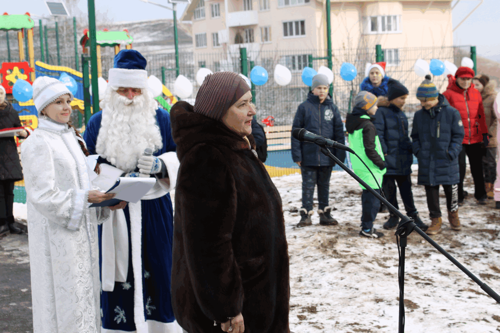 Открытие многофункциональной площадки в поселке Зеленогорском