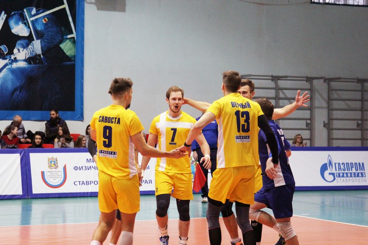 В Кисловодске состоялись матчи чемпионата России по волейболу среди команд высшей лиги группы «А»
