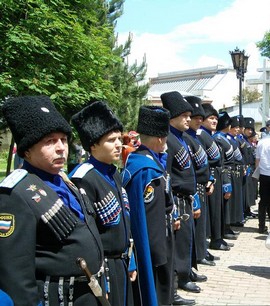 Встреча казаков в Кисловодске