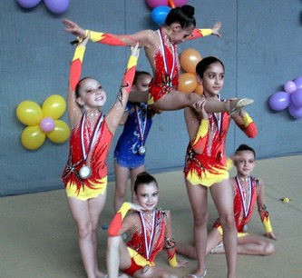 Кисловодские гимнастки