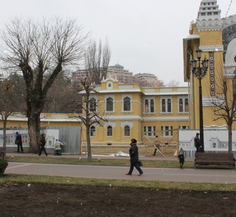 После реставрации открыт фасад здания Главных Нарзанных Ванн в Кисловодске