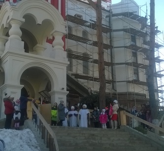 Во всех храмах города-курорта Кисловодска прошли праздничные рождественские богослужения