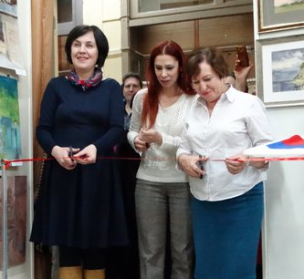 Выставка творческих работ молодых художников КМВ открылась в Кисловодске
