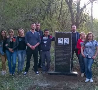 Кисловодчане восстановили памятник красногвардейцам  Николаю Катыхину и Федору Вашкевичу