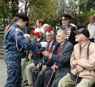 В Кисловодске прошел городской митинг, посвященный разгрому милитаристской Японии и окончанию Второй мировой войны