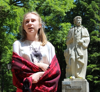 Стихи Пушкина прозвучали в национальном парке «Кисловодский»