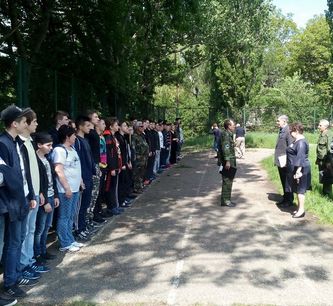 В Кисловодске начались армейские сборы для старшеклассников призывного возраста