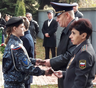 16 воспитанников кисловодского военно-патриотического клуба получили кадетские удостоверения