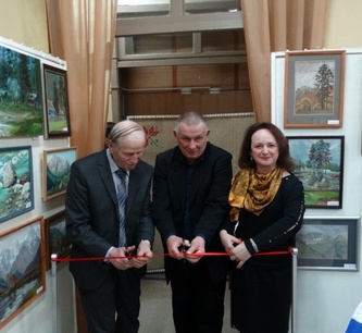 В кисловодском выставочном зале открылась новая выставка пейзажной живописи