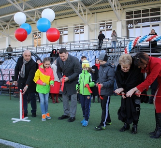 В Кисловодске открыли новые футбольные поля