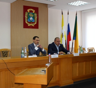22 июня состоялось выездное рабочее совещание в администрации города Невинномысска с участием руководства Филиала