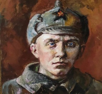 Картины военных лет, женские портреты, морские пейзажи Юрия Шевченко представлены на вернисаже  в Кисловодске