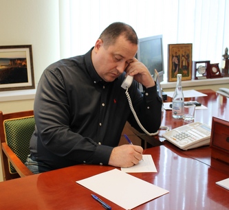 Первый заместитель Главы администрации Кисловодска Сергей Никитенко ответил на вопросы горожан по прямой линии