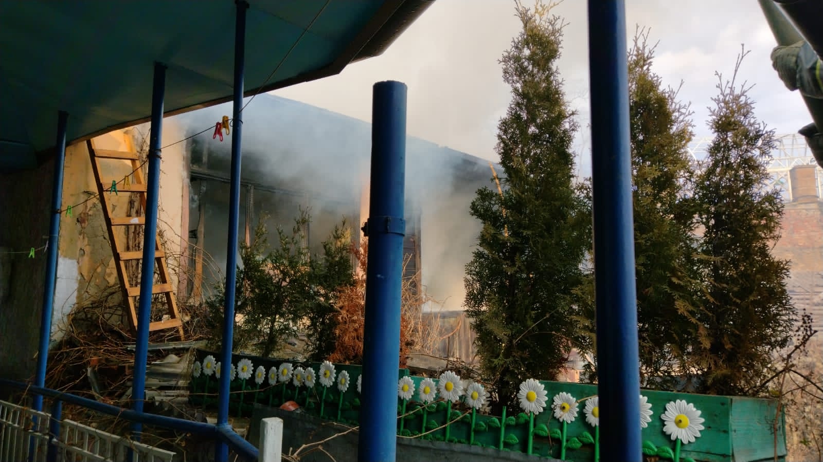 В Кисловодске произошел пожар в частном доме