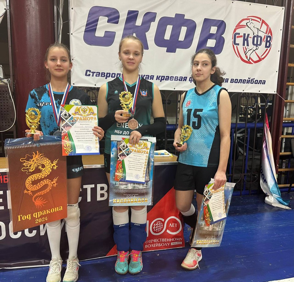 Кисловодчанки вышли в полуфинал Первенства России по волейболу.
