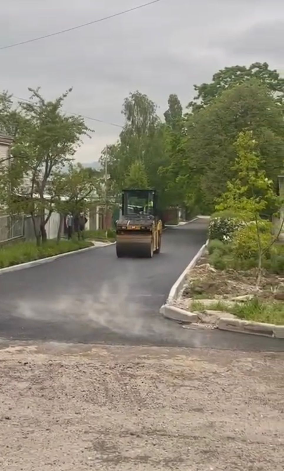 На улицах Кисловодска завершили ремонт дорог.