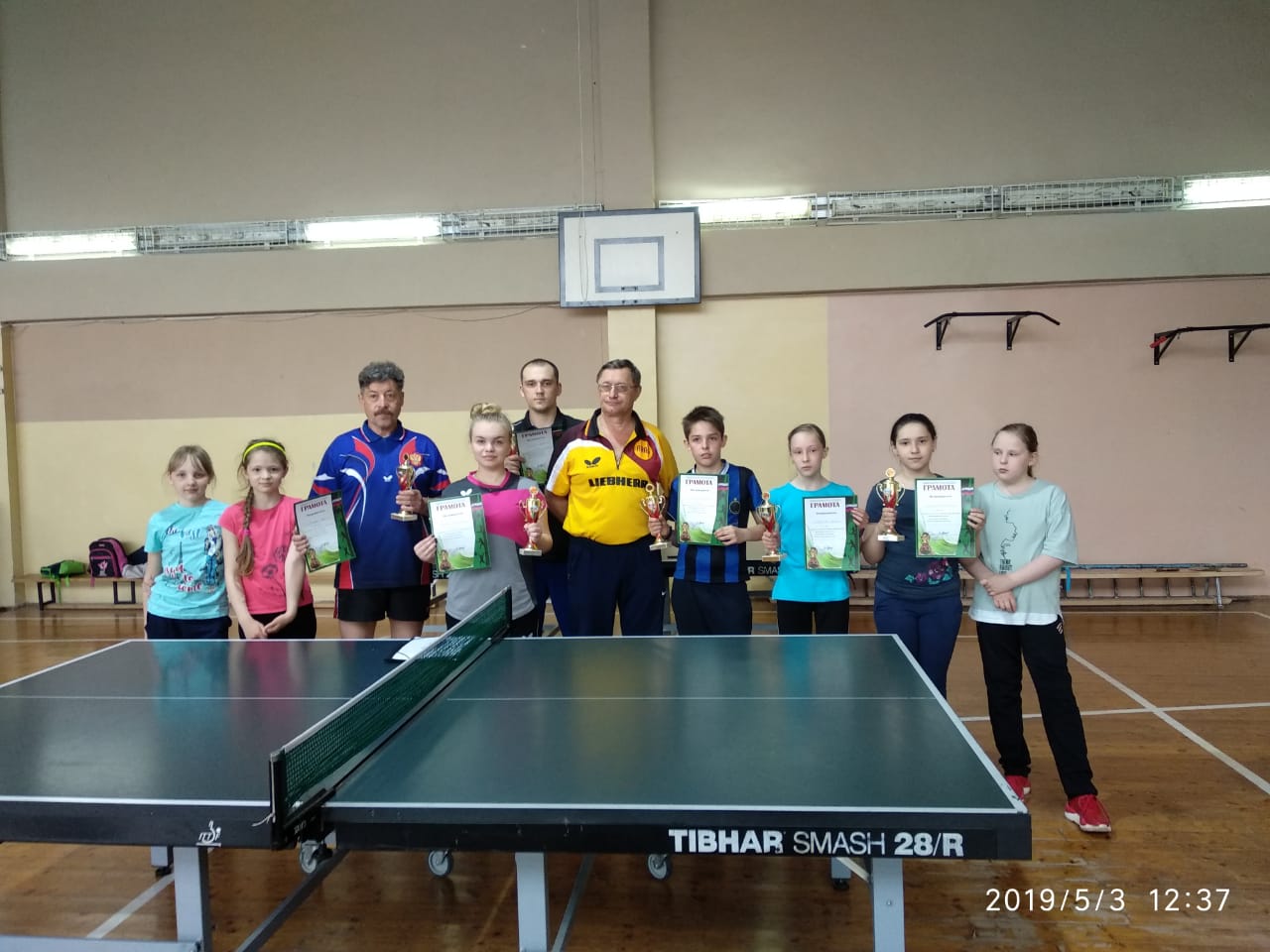 Турнир по настольному теннису завершился в Кисловодске