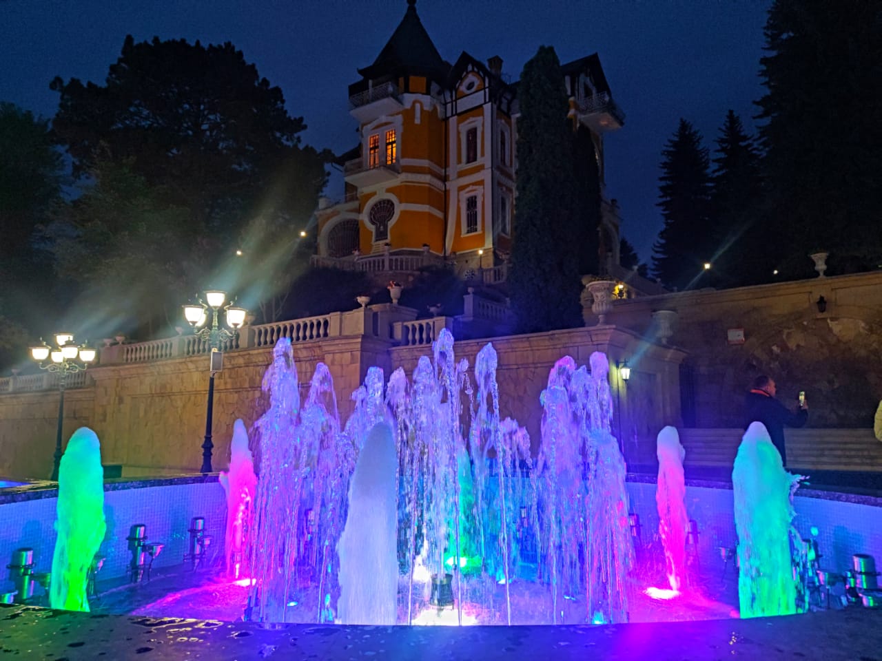 Сезон фонтанов в Кисловодске продлят до ноября
