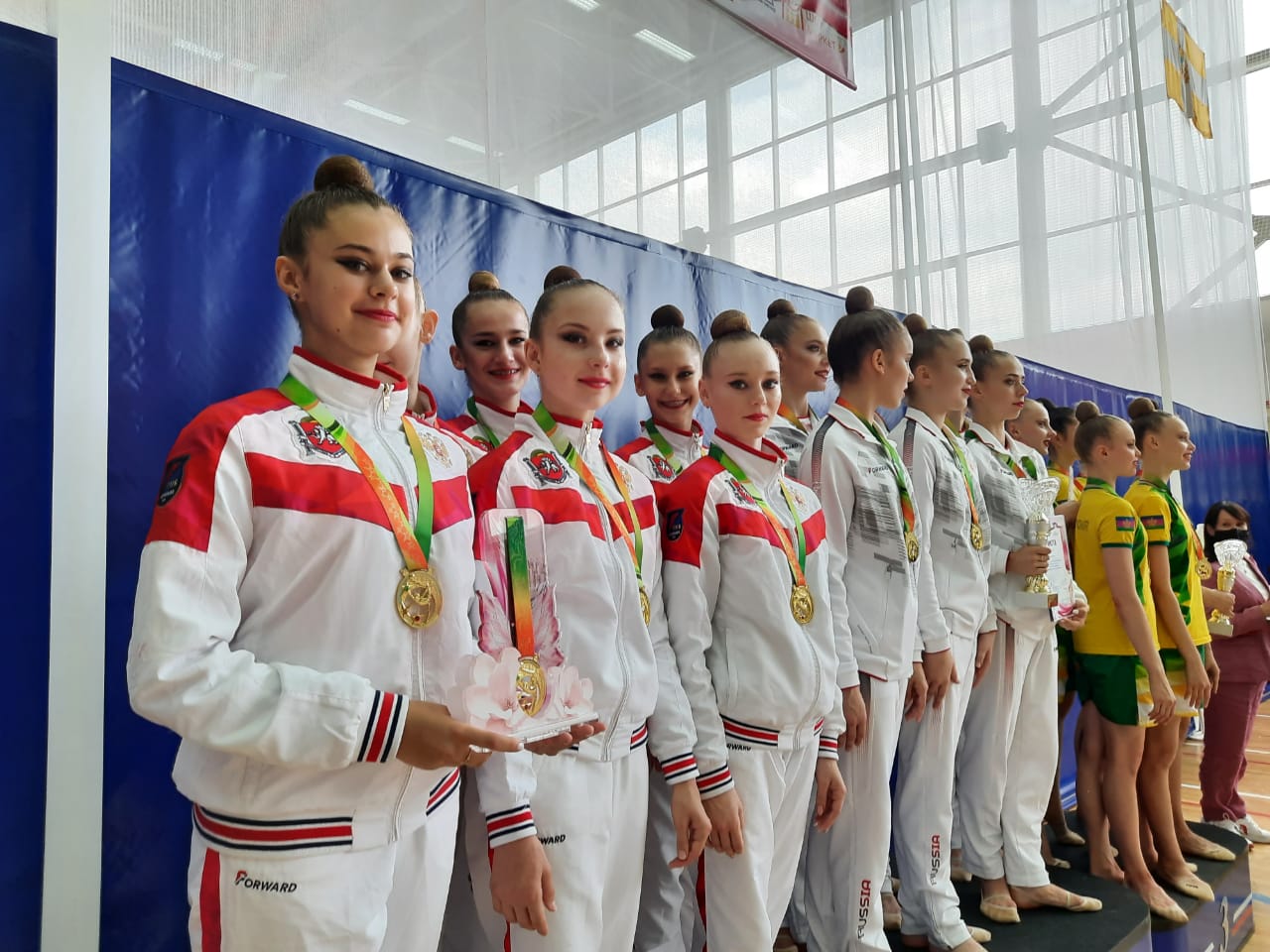 В Кисловодске проходят всероссийские соревнования по художественной гимнастике