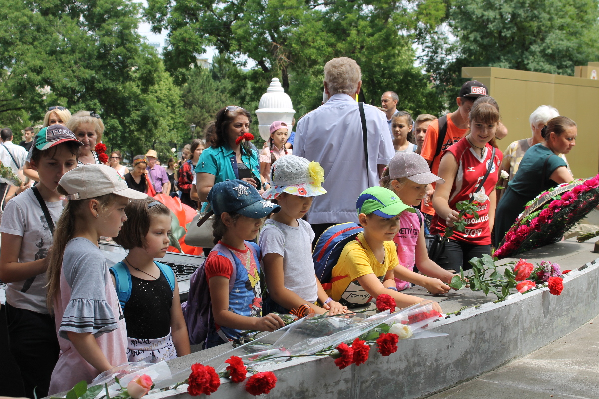 В День памяти и скорби кисловодчане почтили память погибших в годы Великой Отечественной войны