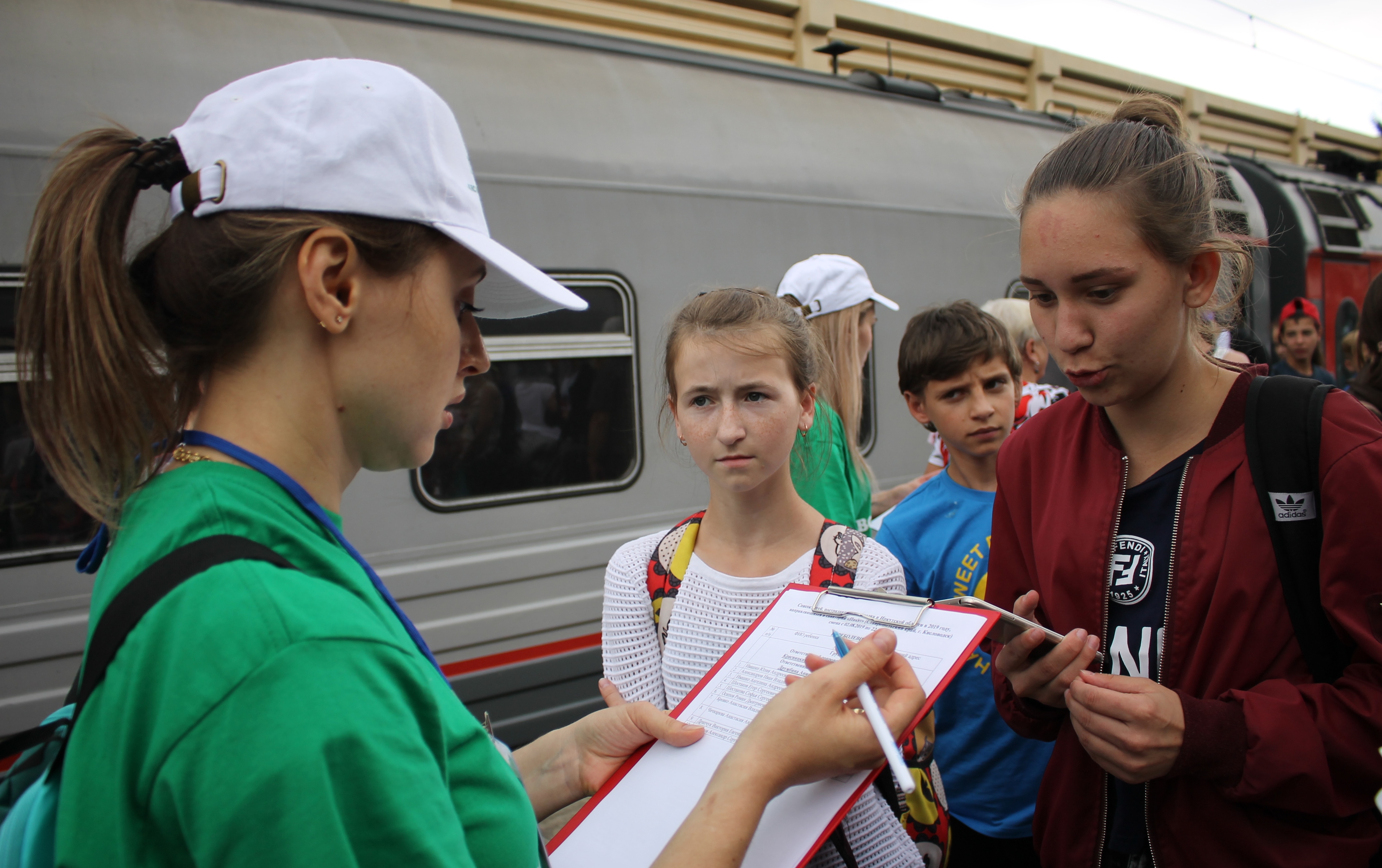 В Кисловодске встретили ребят из Иркутской области