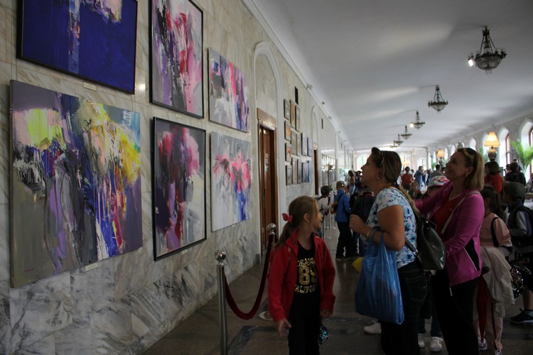«Однажды…»: выставка живописи в Кисловодском национальном парке