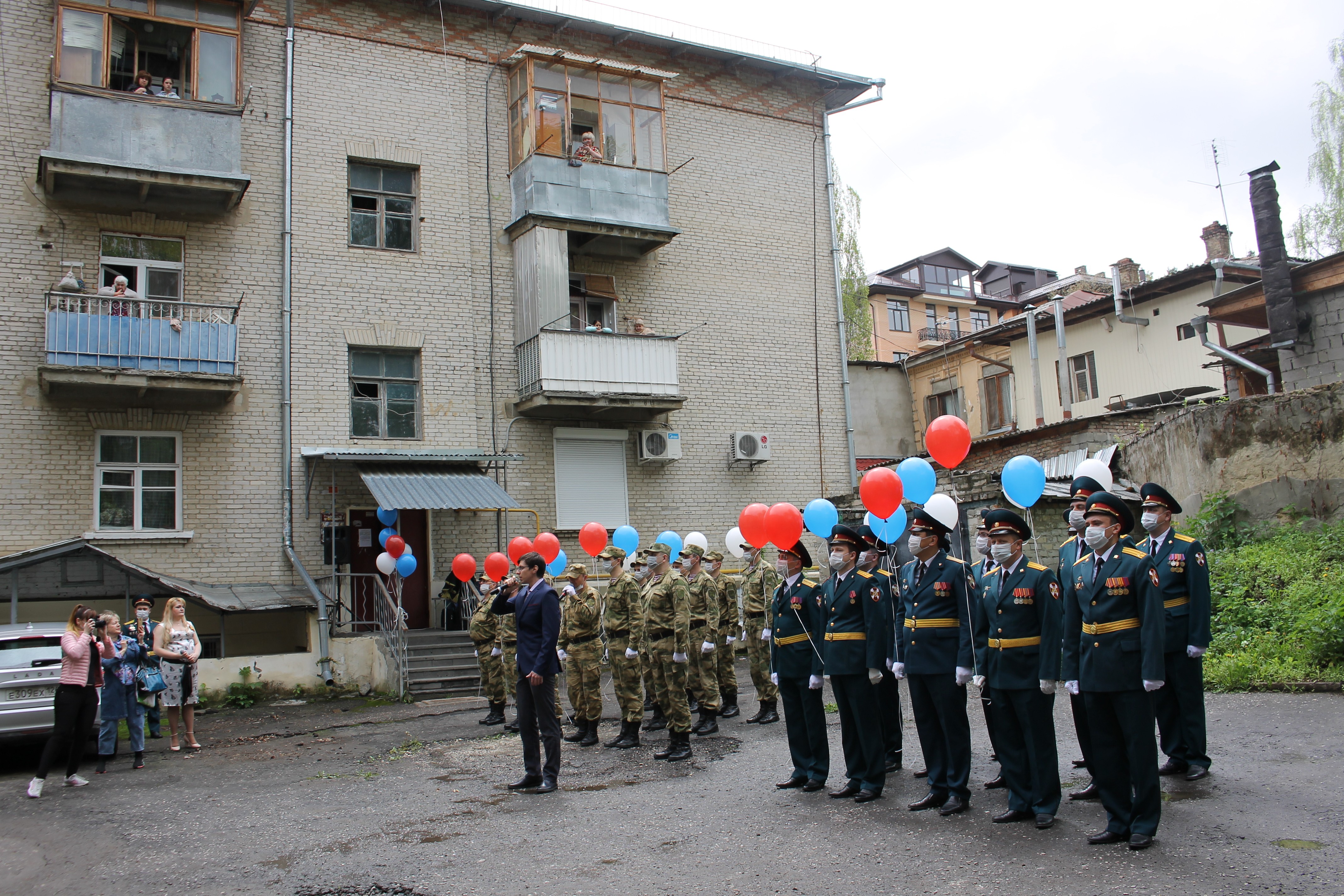 Концерт в честь военного медика из Кисловодска,  который оставил победный автограф на Рейхстаге