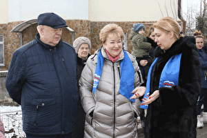 Открытие многофункциональной площадки в поселке Зеленогорском