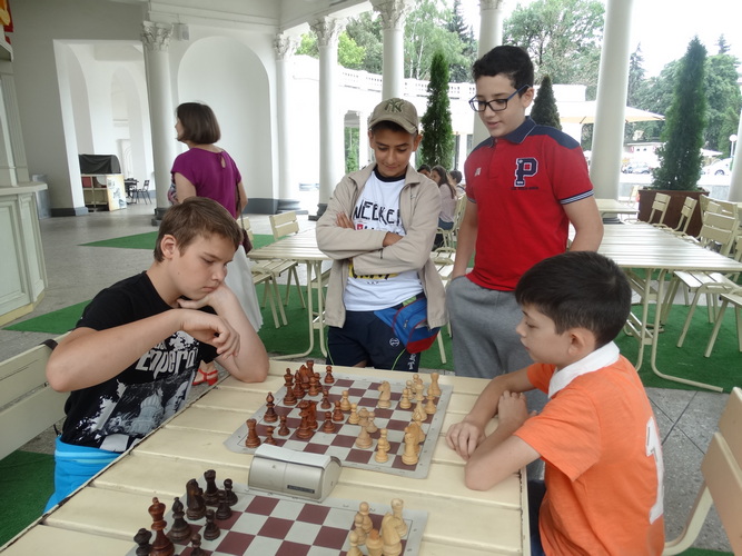 Международный день шахмат отметили в Кисловодске