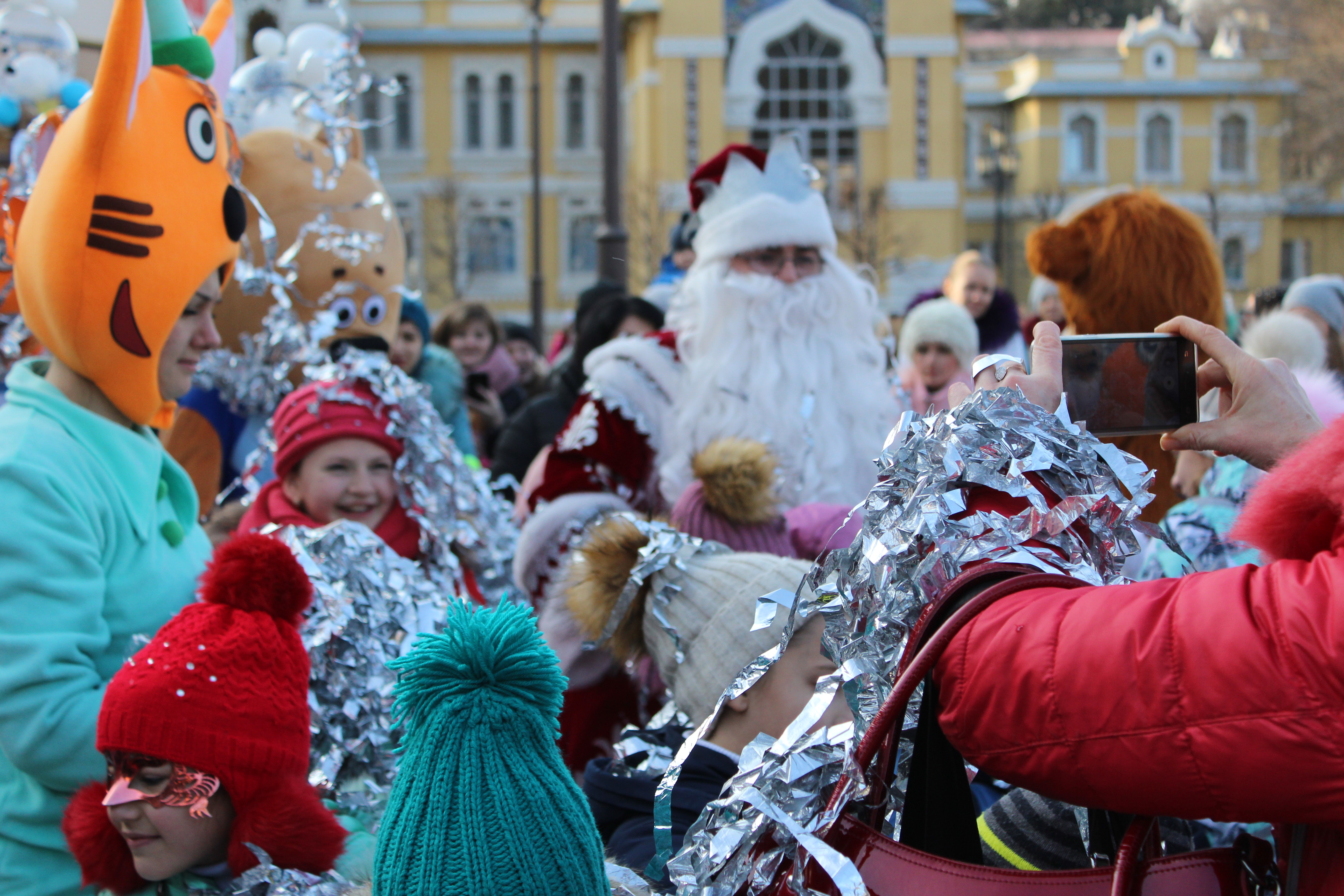 В Кисловодске продолжаются праздничные гулянья