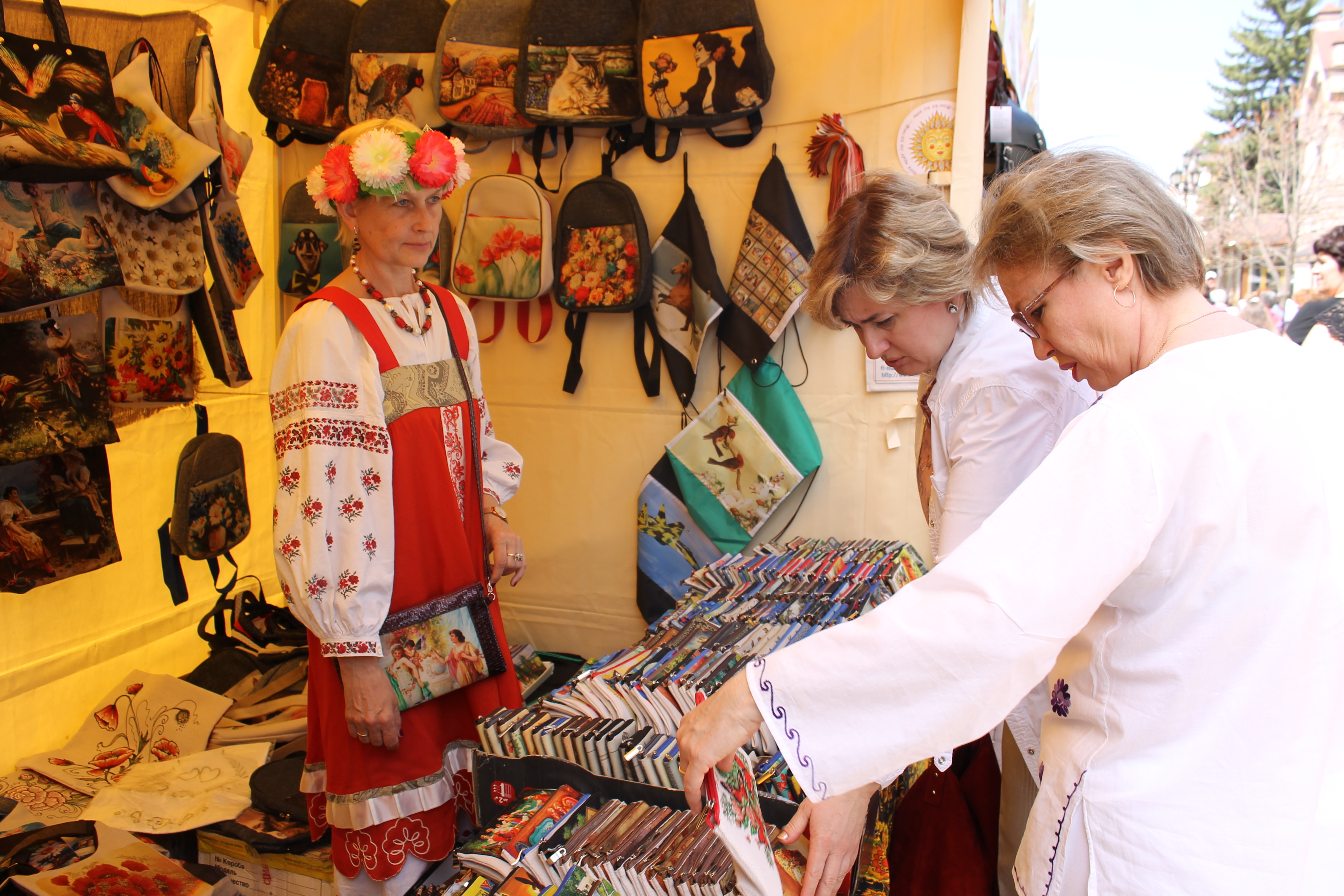 Кисловодск - первая на Юге России  выездная площадка российского фестиваля народных промыслов «Ладья»