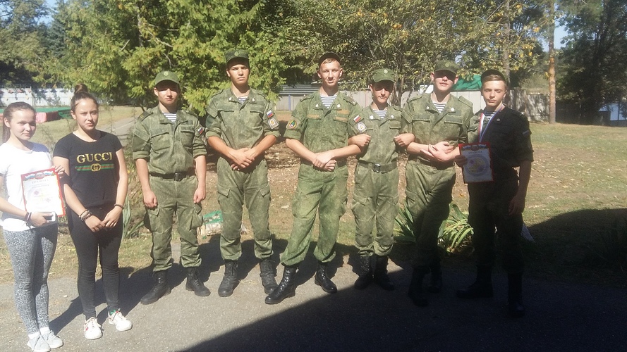 «Юные спасатели» Кисловодска выступили на краевых соревнованиях