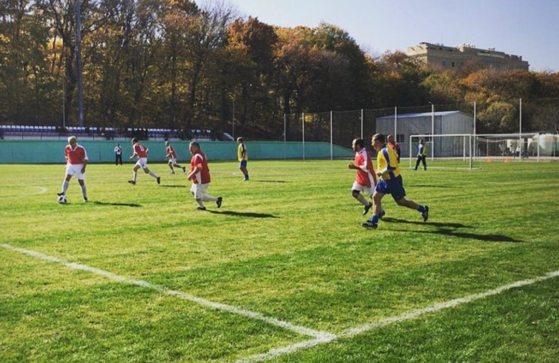 Кисловодские ветераны футбола стали вторыми на краевом первенстве